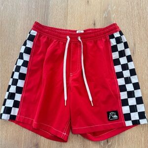 Quiksilver Vibrant Red Boardshorts